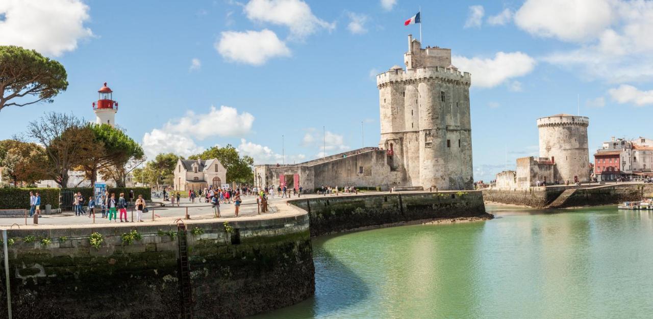 Appartement Tout Confort En Mezzanine A 20Mn A Pied Du Centre-Ville Avec Tv Et Wifi 拉罗歇尔 外观 照片