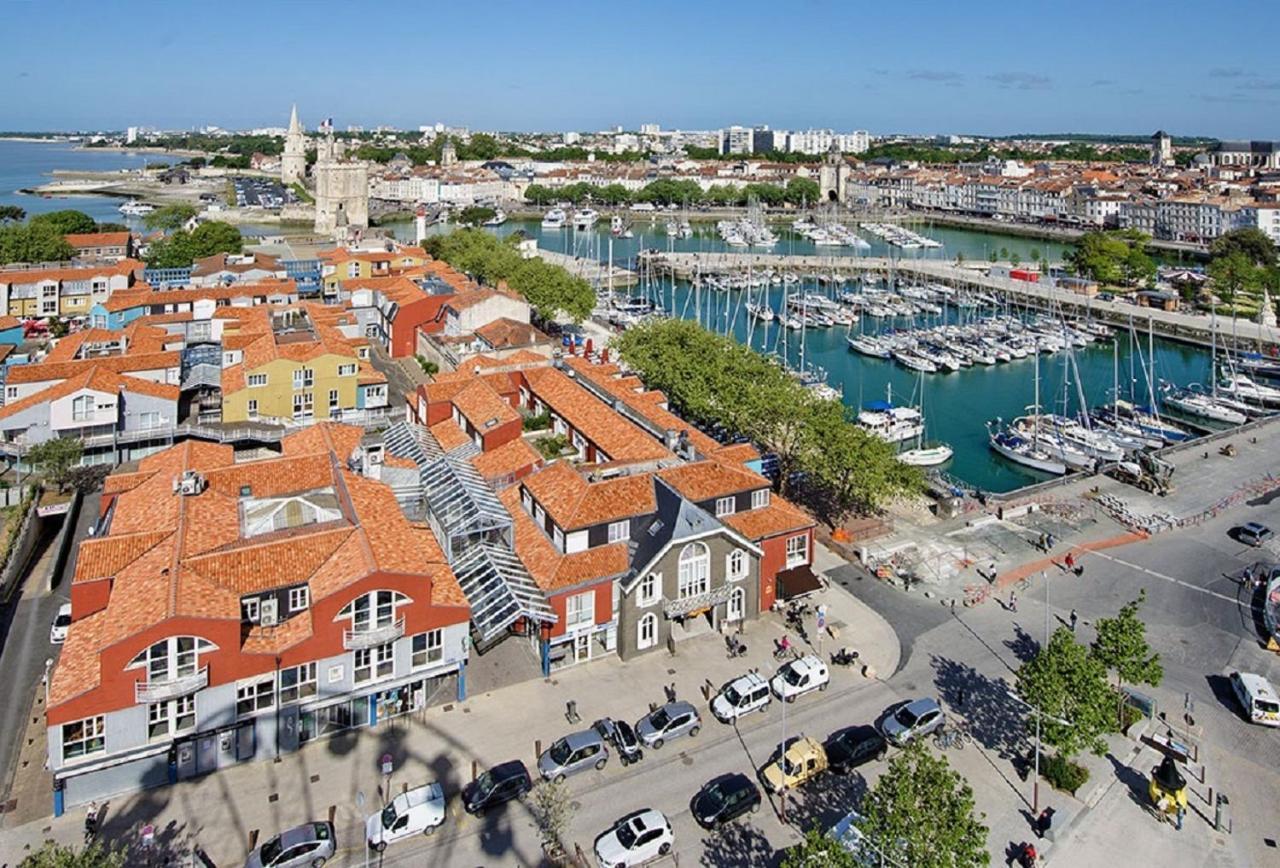 Appartement Tout Confort En Mezzanine A 20Mn A Pied Du Centre-Ville Avec Tv Et Wifi 拉罗歇尔 外观 照片